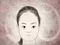 女人左眼下眼眶上长痣