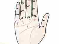 感情线尾部有十字纹图解(关于感情线尾部有十字纹的解释)