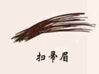 一字眉的意思(解析一字眉和扫帚眉的眉形)