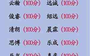 男孩五行全有怎么取名