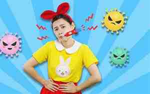 兔姐的萌萌哒日常图片