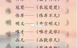 于宝宝的名字，宝宝的名字叫什么好听