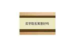 奕昕名字的含义是什么意思