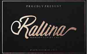 连体英文字体名称