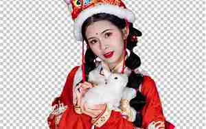 汉服兔子图案的名字