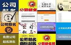 公司取名测试吉凶
