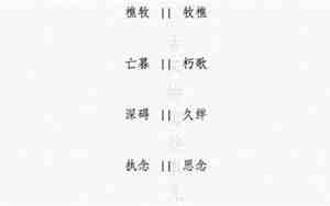 2字的网名，2字的网名有诗意古风