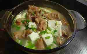 肥肠豆腐家常做法