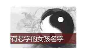 芯字取名什么寓意是什么