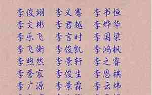 周姓男宝宝名字大全2021