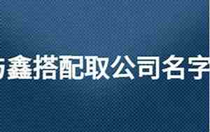 带鑫字的传媒公司名字