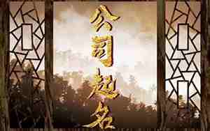 公司名字里面带什么字比较好