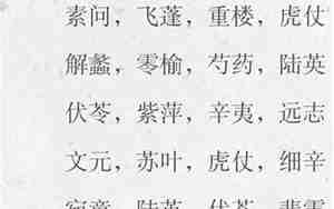 qq汉语网名，qq好听的中文名字