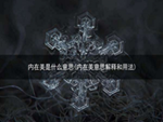 内在美是什么意思(内在美意思解释和用法)