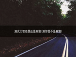 测试大智若愚还是真傻(测你是不是真傻)