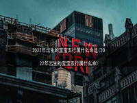 2022年出生的宝宝五行属什么命运(2022年出生的宝宝五行属什么命)