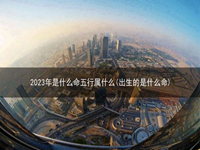 2023年是什么命五行属什么(出生的是什么命)